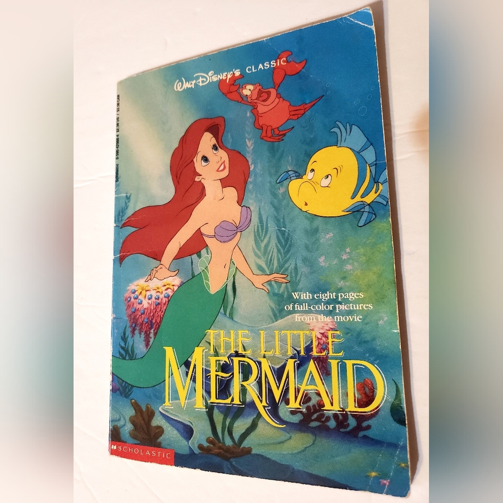 Disney's Original 1989 The Little Mermaid Paperback!